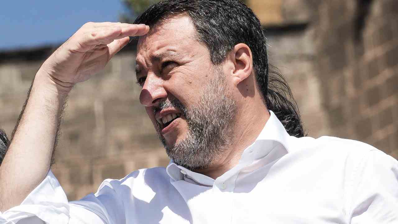 Matteo Salvini - ANSA - Zapster.it 
